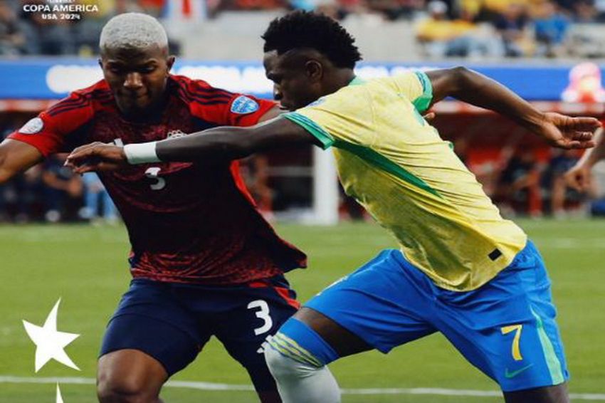 Copa America 2024, Brasil Ditahan Imbang Kosta Rika 0-0