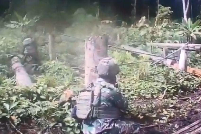 Kontak Tembak, Pasukan TNI Pukul Mundur OPM dan Duduki Markas di Maybrat