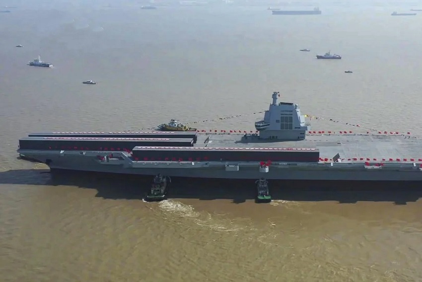 China: Fujian Adalah Kapal Induk Bertenaga Konvensional Terbesar di Dunia
