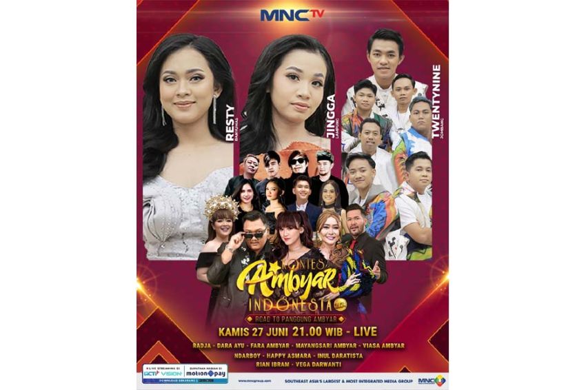 Resty, Jingga,  dan Twentynine Siap Bersaing di Top 3 Kontes Ambyar Indonesia 2024 'Road to Panggung Ambyar'