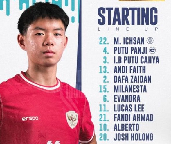 Lucas Raphael Lee Takjub Rasakan Atmosfer Suporter Timnas Indonesia U-16