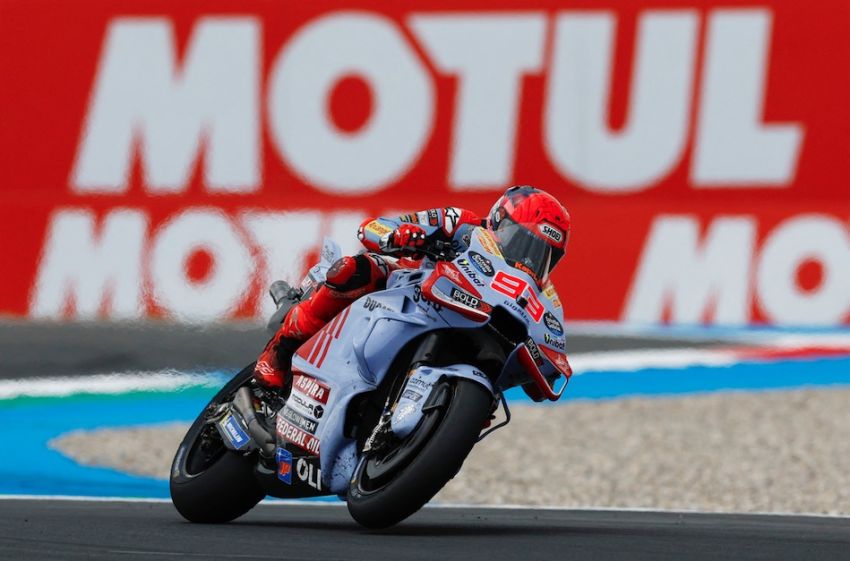 Kena Penalti, Marc Marquez Turun ke Posisi 10 di MotoGP Belanda 2024