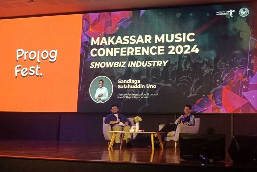Menparekraf Harap Makassar Jadi Episentrum Festival Musik