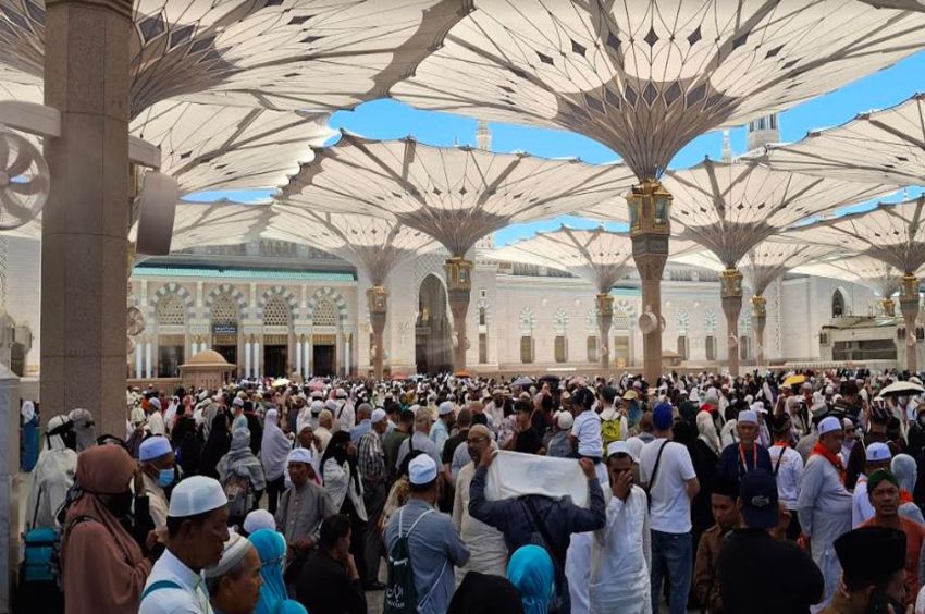 23.000 Jemaah Haji Indonesia Tiba di Madinah, Difasilitasi Akomodasi dan Konsumsi