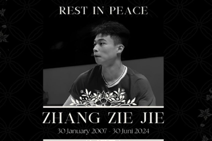 Dunia Bulu Tangkis Berduka atas Kematian Zhang Zhi Jie di BAJC 2024, Seluruh Atlet Ikuti Minute of Silence