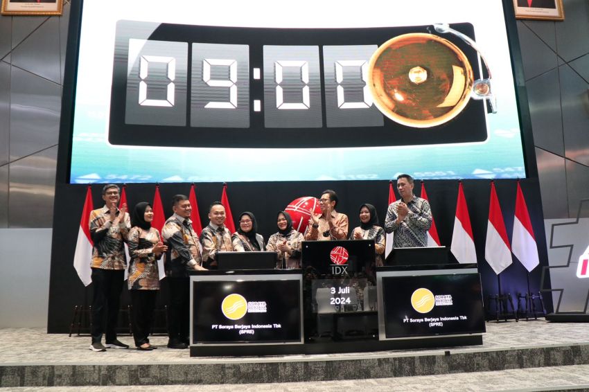 PT Soraya Berjaya Indonesia Resmi Melantai di Bursa Efek Indonesia