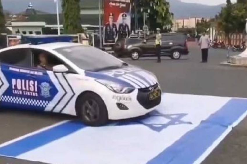 3 Fakta Mobil Polantas di Banjarnegara Lindas Bendera Israel yang Viral di Sosial Media