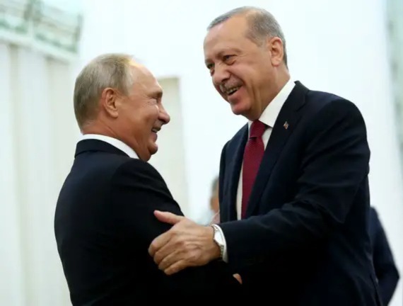 Putin dan Erdogan Kompak Buang Dolar, Bidik Kerja Sama Dagang Rp1.600 T