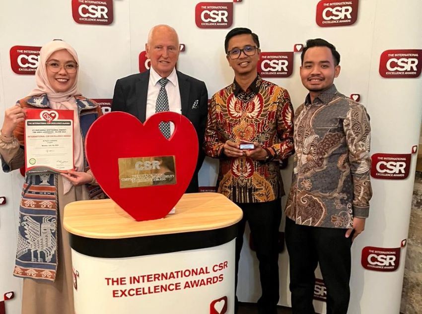 PGE Area Lahendong Raih Penghargaan Internasional Bidang CSR