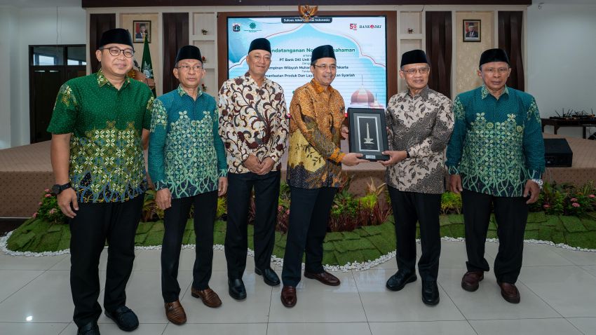 Dorong Inklusi Keuangan, UUS Bank DKI Dukung Transaksi Perbankan Muhammadiyah DKI Jakarta