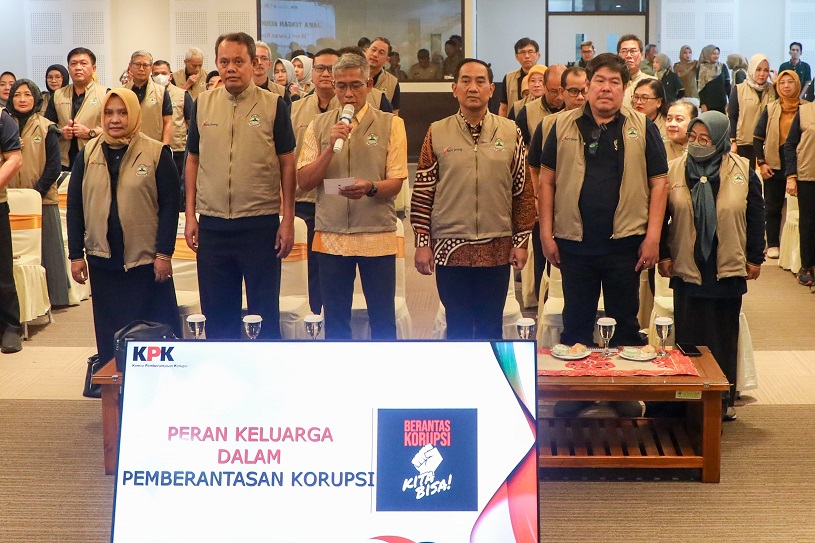 Cegah Korupsi, KPK Kolaborasi dengan Pemprov Jateng Ajak Kepala OPD Bentuk Keluarga Berintegritas