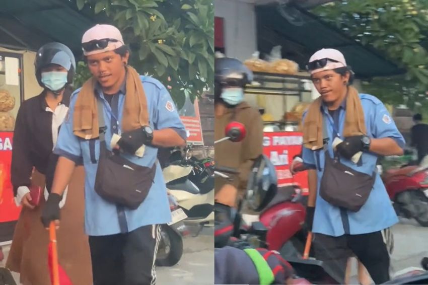 Viral! Tukang Parkir Mirip Bruno Mars, Netizen: Mau Konser di Indo tapi Markir Dulu