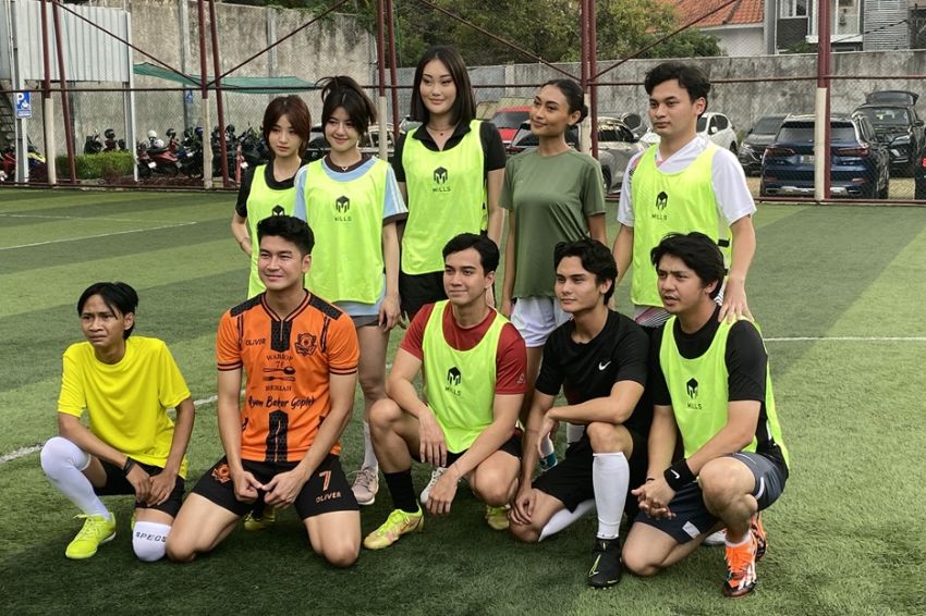 Keseruan Fajar Sadboy Latihan Mini Soccer Menuju Euphoria Fest 2024