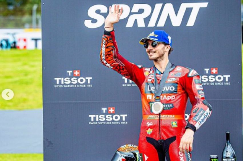 Francesco Bagnaia Bongkar Rahasia Juarai MotoGP Jerman 2024, Sabar Tunggu Kesalahan Jorge Martin