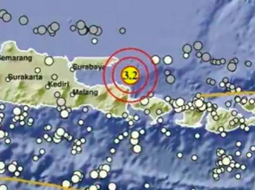 Gempa M3,2 Guncang Situbondo, Berpusat di Laut