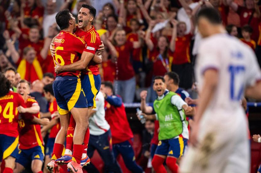 Spanyol Ukir Sejarah usai Lolos ke Final Euro 2024