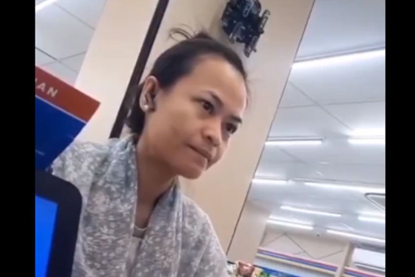 Viral! Seorang Ibu Marah-Marah ke Kasir Minimarket Gegara Susu 1 Liter yang Dibelinya Gak Dingin