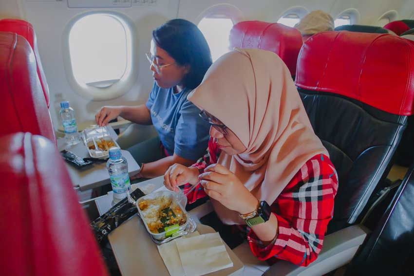 Sensasi Menyantap 3 Menu Santan Inflight Meal Tasting Bersama Indonesia AirAsia
