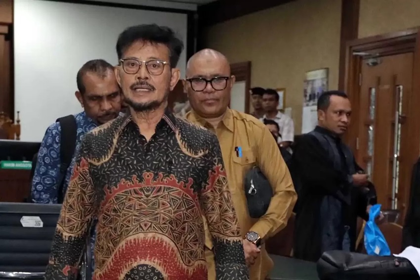 KPK Apresiasi Vonis 10 Tahun Penjara terhadap Syahrul Yasin Limpo