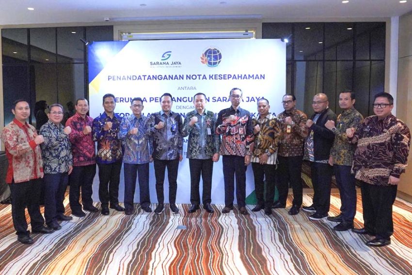 Terapkan Prinsip GCG, Sarana Jaya dan Kanwil BPN DKI Jakarta Teken MoU
