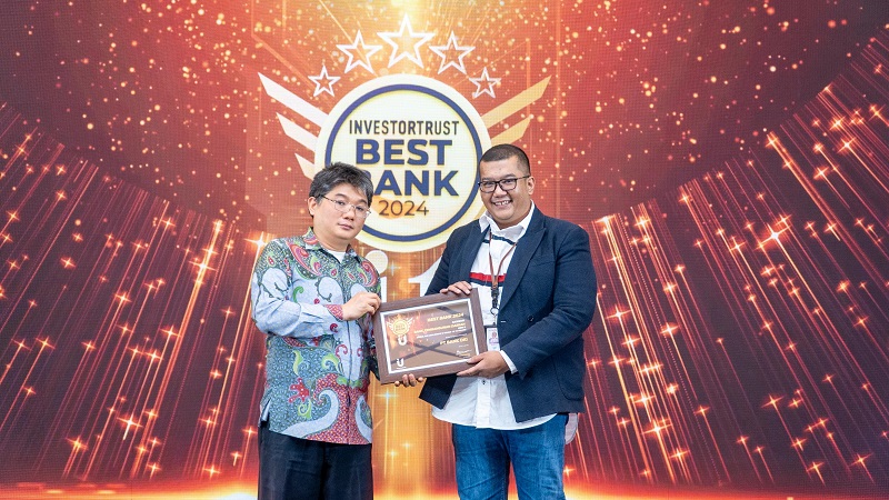 Performa Kinerja Mengesankan, Bank DKI Raih Penghargaan Best Bank 2024