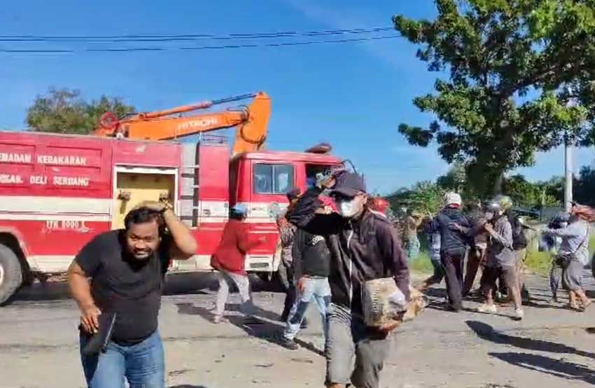 Polisi Tangkap 3 Provokator Kerusuhan saat Penertiban Bangunan di Deliserdang
