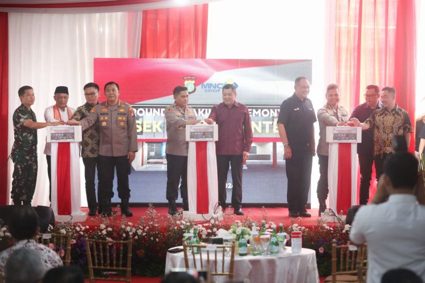 Renovasi Polsek Menteng, HT: Kepolisian Sangat Penting untuk Masyarakat