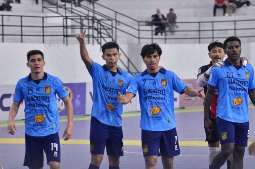 Hasil Liga Futsal Profesional 2024: Black Steel Bantai Kinantan FC 7-2