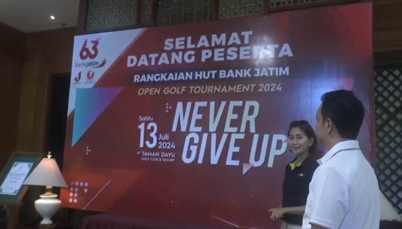 MNC Life Diapresiasi Beri Asuransi Kecelakaan Peserta Turnamen Golf Bank Jatim