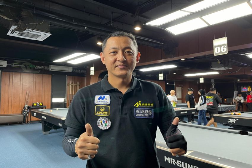 Bersaing Ketat, Rudy S Masse Lolos 16 Besar Bandung Open Tournament Championship