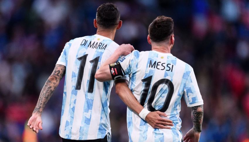 Final Copa America 2024 Laga Perpisahan Angel Di Maria, Lionel Messi: Siapa Tahu Cetak Gol