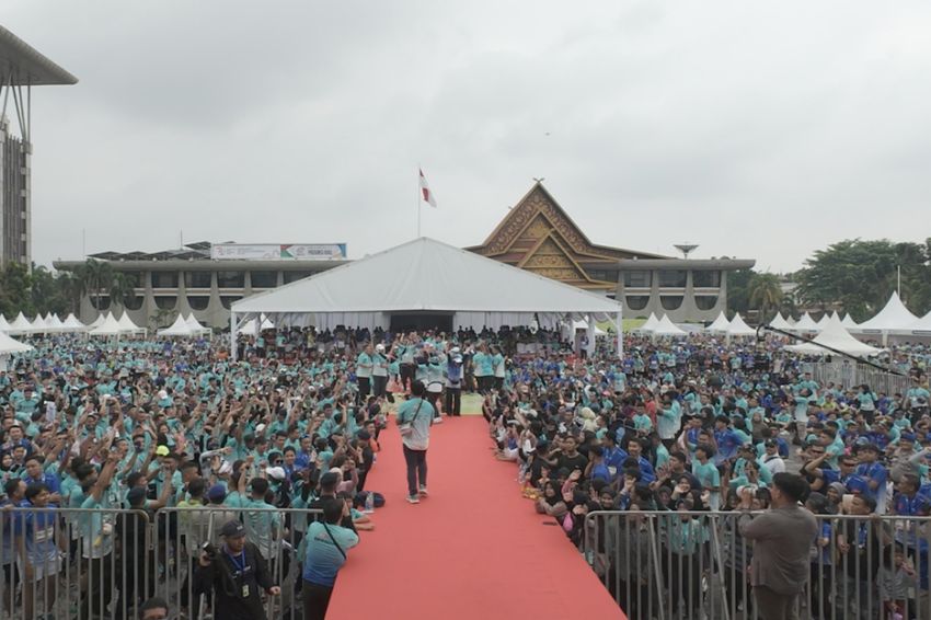 Puluhan Ribu Masyarakat Ikuti Riau Bhayangkara Run 2024