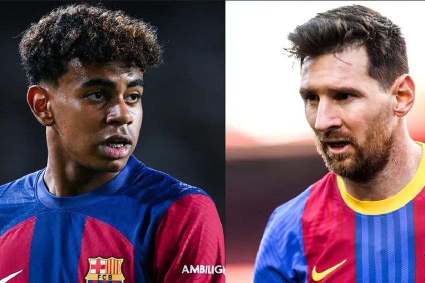 Perbandingan Statistik Lamine Yamal vs Lionel Messi di Usia 17 Tahun
