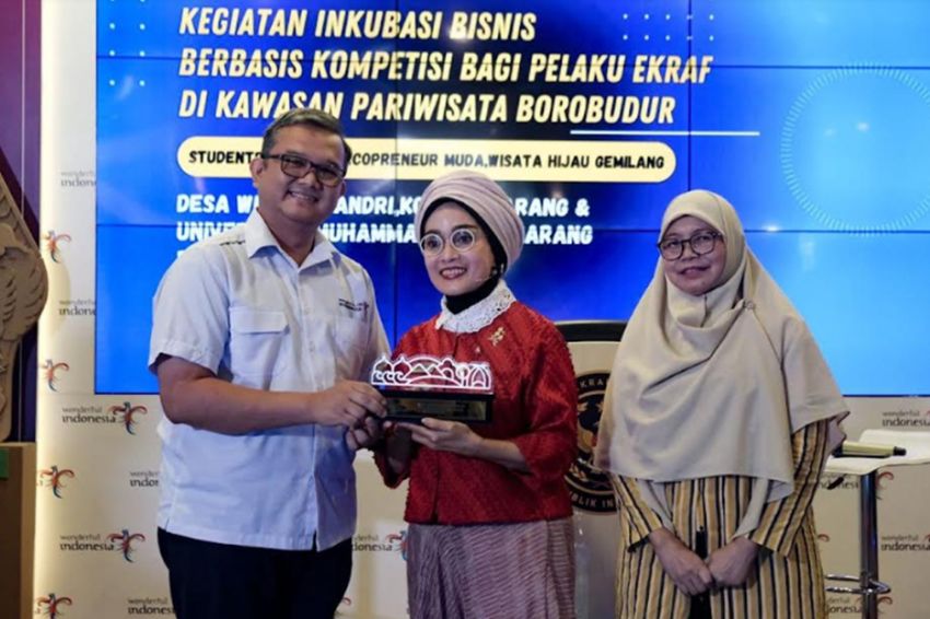 Kemenparekraf Dukung Inkubasi Bisnis Berbasis Kompetisi bagi Pelaku Ekraf di Kawasan Borobudur