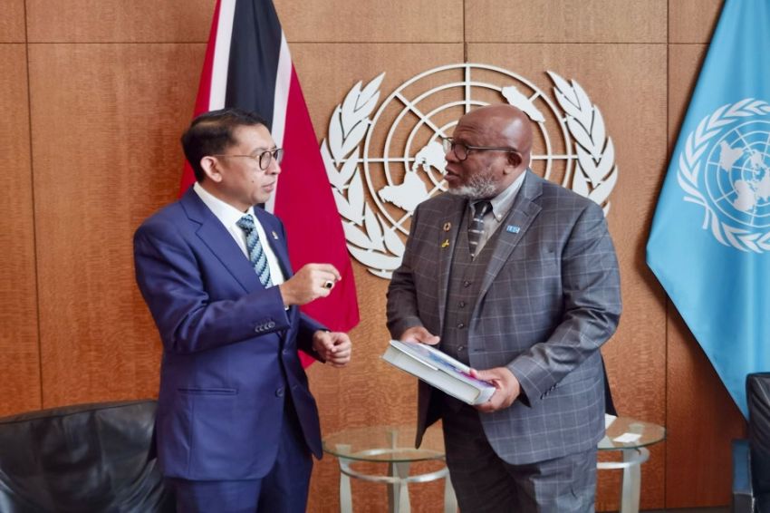 Ketua BKSAP Fadli Zon Temui Presiden Majelis Umum PBB, Serukan Reformasi PBB
