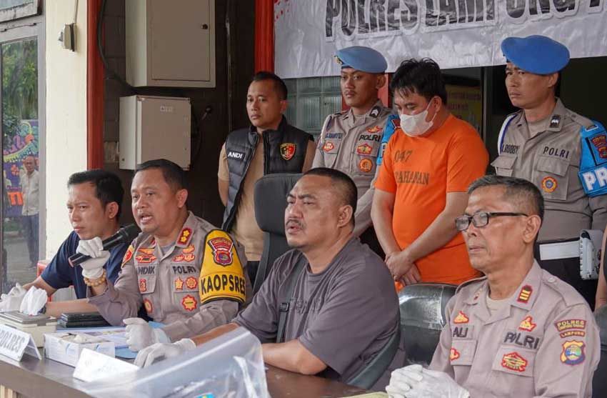 Polisi Gerebek Rumah Penyuplai Senjata Api Anggota DPRD Lampung Tengah