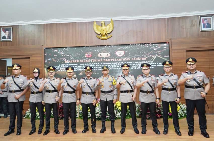 8 Kapolres di Jajaran Polda Jabar Berganti, Polres Sukabumi Kota Dipimpin AKBP Rita Suwadi