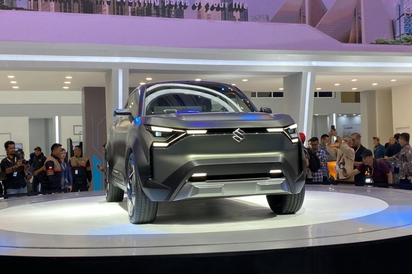 Suzuki Hadirkan Mobil Listrik Konsep eVX di GIIAS 2024