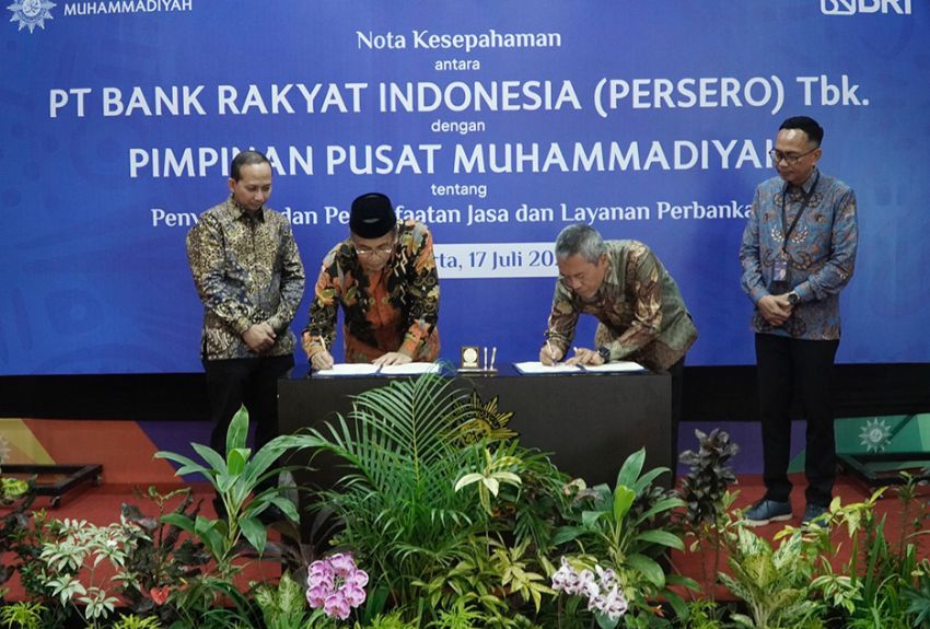 Jalin Kerja Sama, BRI Beri Kemudahan Layanan Perbankan di Pimpinan Pusat Muhammadiyah
