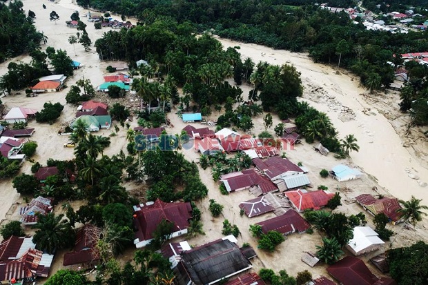 Hujan Deras, 4 Kecamatan di Luwu Utara Sulsel Terdampak Banjir