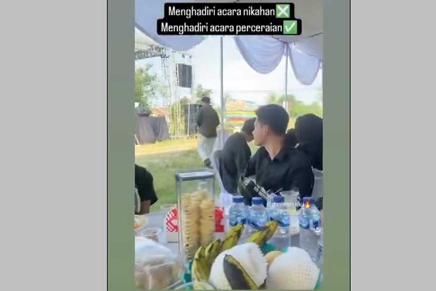 Pria Ganteng yang Gelar Pesta Perceraian di Lampung Dilaporkan Mantan Istri ke Polisi