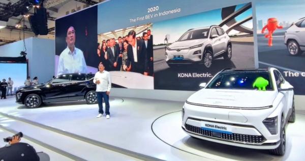 Hyundai all-new KONA Electric Tancap Gas di GIIAS 2024, Ini Kecanggihannya