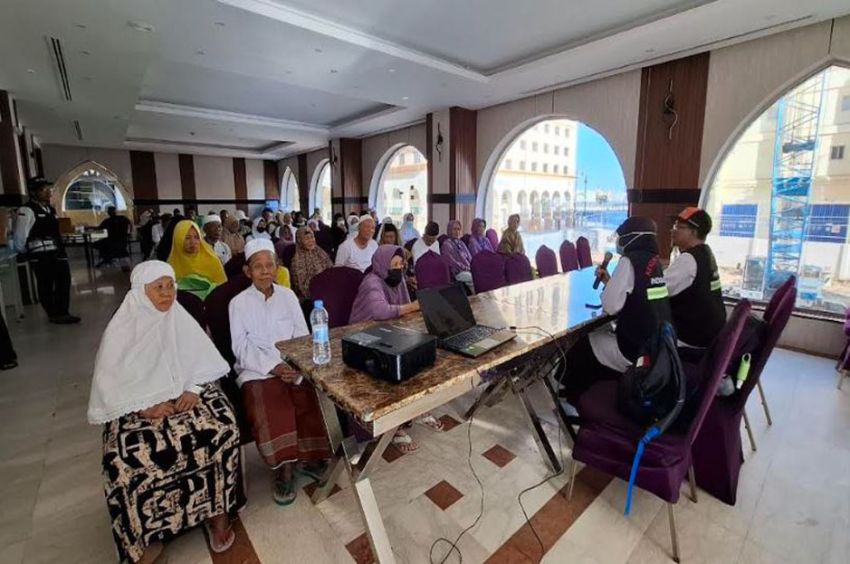 KKHI Madinah Sosialisasi Kesehatan untuk Jemaah Haji Indonesia Jelang Kepulangan