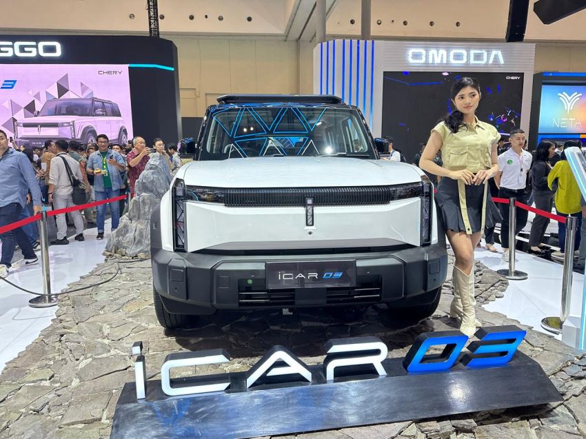 Fakta Chery iCar 03: Mobil Listrik Off-Road Pertama di Indonesia, Pre-Book Rp10 Juta