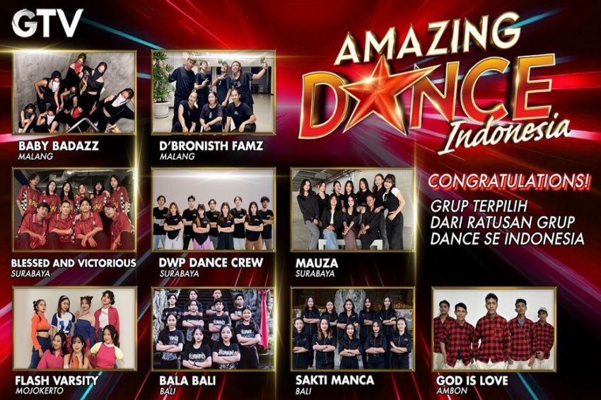 Congratulations! 9 dari 35 Grup Ini Lolos Audisi Amazing Dance Indonesia!