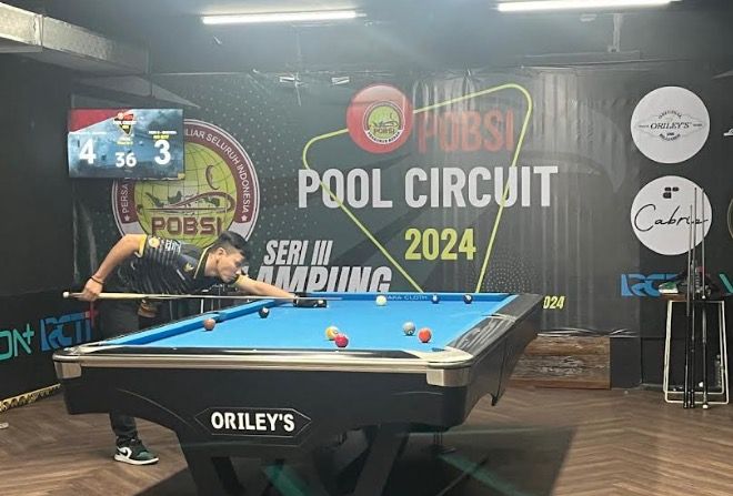 Punguan Siap Lawan Ranking 1 Nasional di Final Turnamen Seri 3 Pool Circuit Lampung