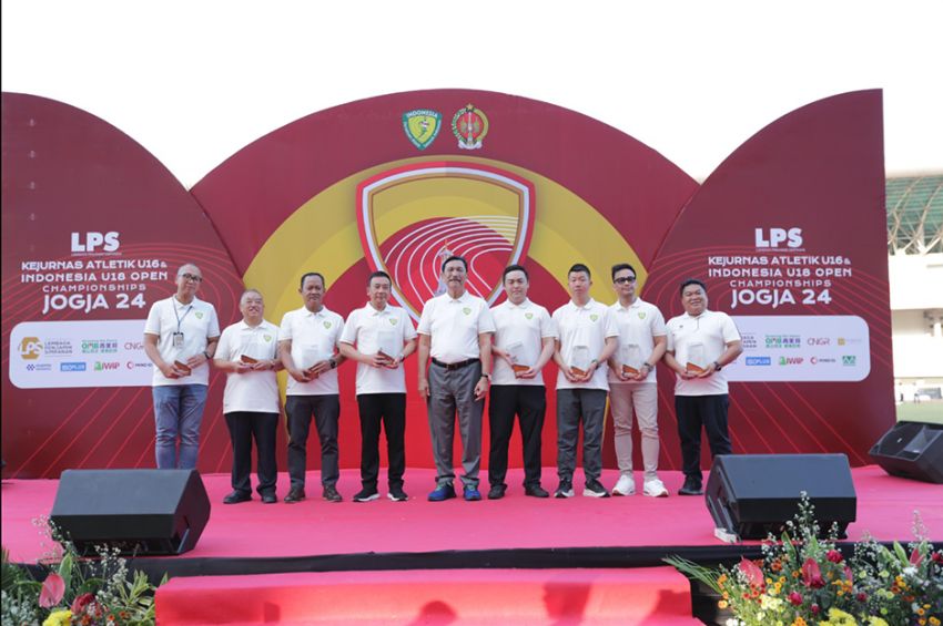 Kejurnas Atletik U-16 dan Indonesia U-18 Open Championships 2024 Resmi Dibuka di Yogyakarta