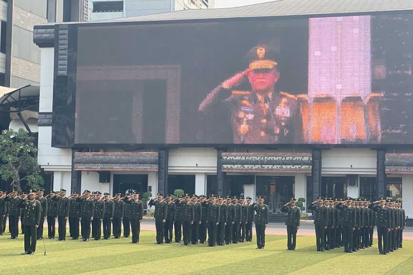 KSAD Terima 151 Perwira Karier TNI AD yang Baru Dilantik