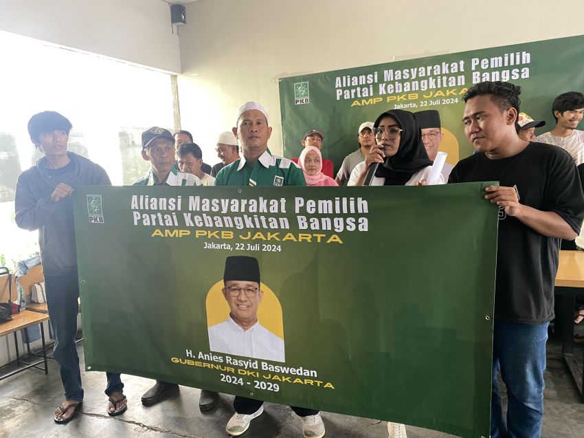 Aliansi Masyarakat Pemilih PKB Deklarasi Dukung Anies Maju Pilkada Jakarta