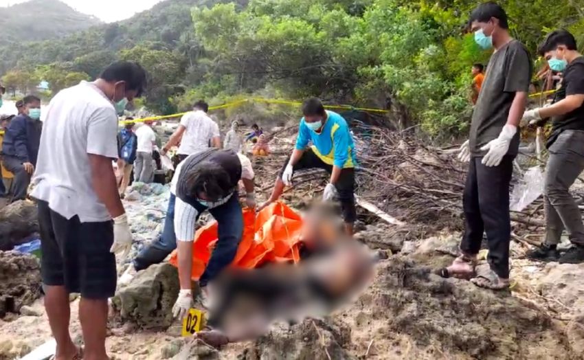 Gorontalo Geger! Mayat Pria dengan Tangan dan Kaki Terikat Ditemukan di Tepi Pantai